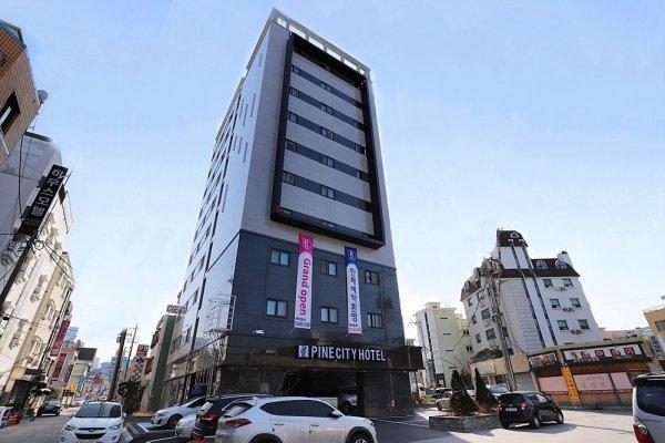 Pine City Hotel Gangneung Dış mekan fotoğraf